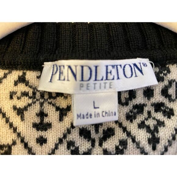 Vintage Pendleton Button-up Wool Sweater - Picture 3 of 7